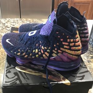 Lebron Monstars worn one time, beautiful shoes